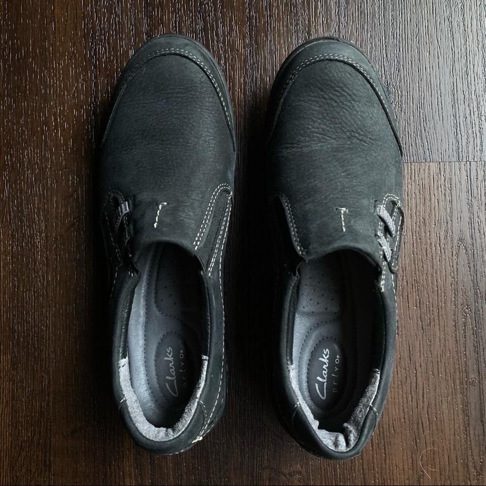 Clarks Privo Leather Casual Shoe Size 8